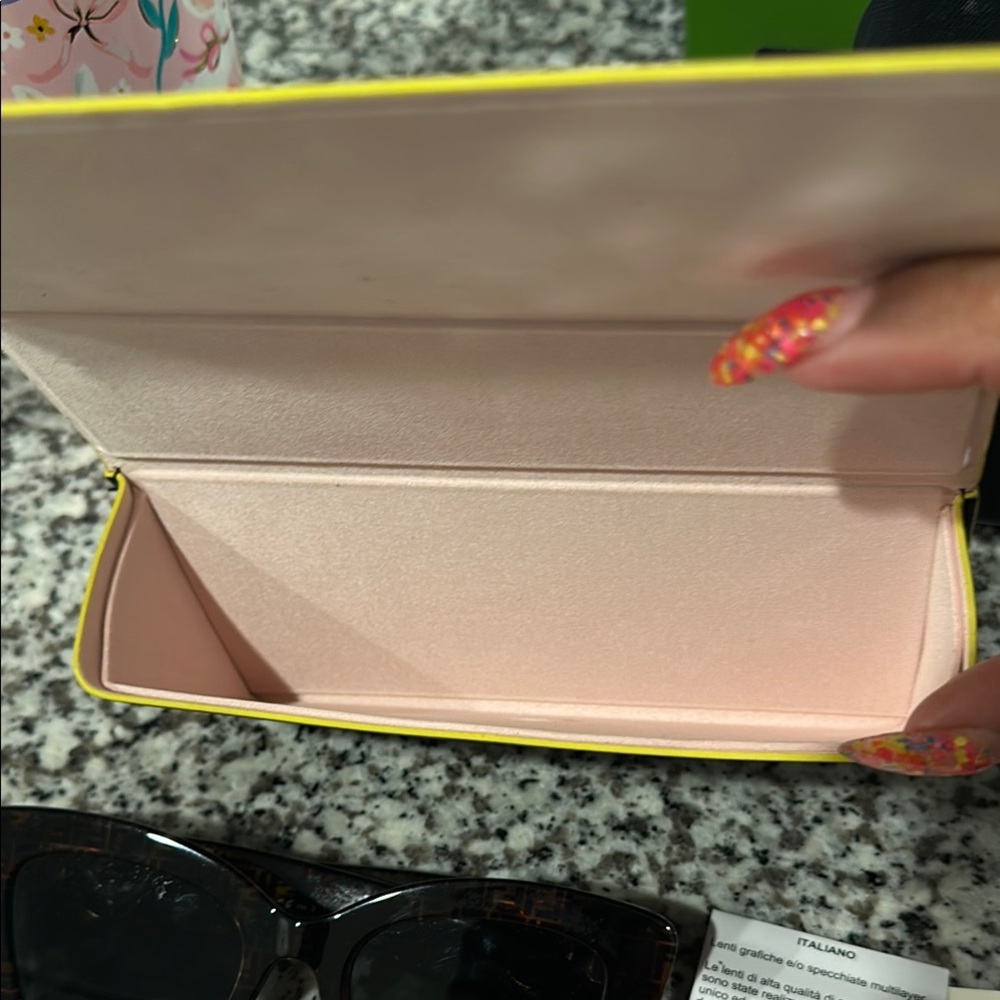 Fendi Brown & Black Havana Sunglasses, “Modern Cat Eye” - Picture 4 of 7